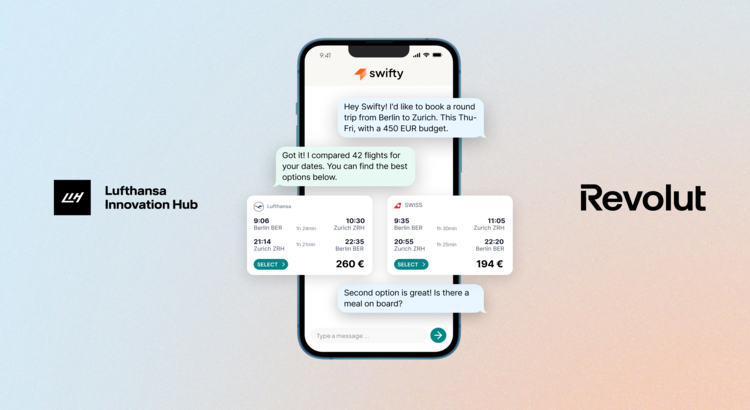 Revolut KI Reiseassistent Swifty Lufthansa