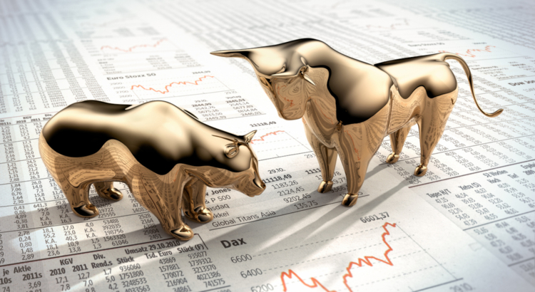 Aktien Börse Bulle und Bär Finanzzeitung Foto iStock peterschreiber.media.jpg