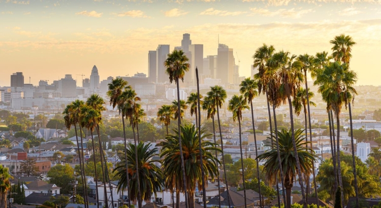 USA Los Angeles Downtown Sonne Foto iStock Choness
