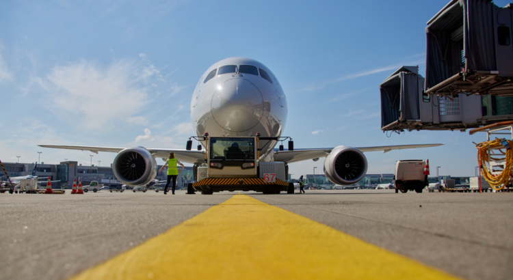 Flughafen Abfertigung